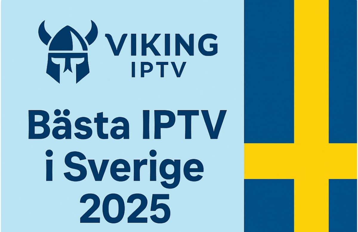 Bästa IPTV i Sverige 2025 – Viking IPTV